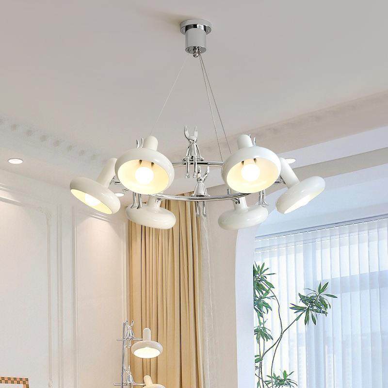 现代简约包豪斯客厅餐厅吊灯北欧设计师中山灯具卧室兔子灯全光谱,家装灯饰光源,智能吊灯,淘宝优惠券,粉丝福利购,淘宝优惠卷