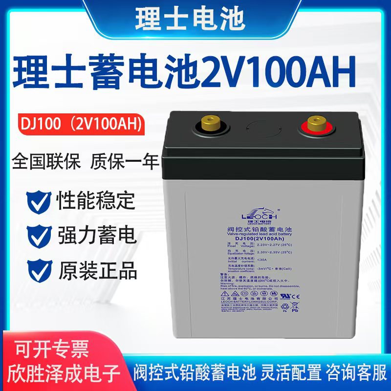 LEOCH理士蓄电池2V100AH 阀控密封式铅酸免维护蓄电池UPS/EPS电源