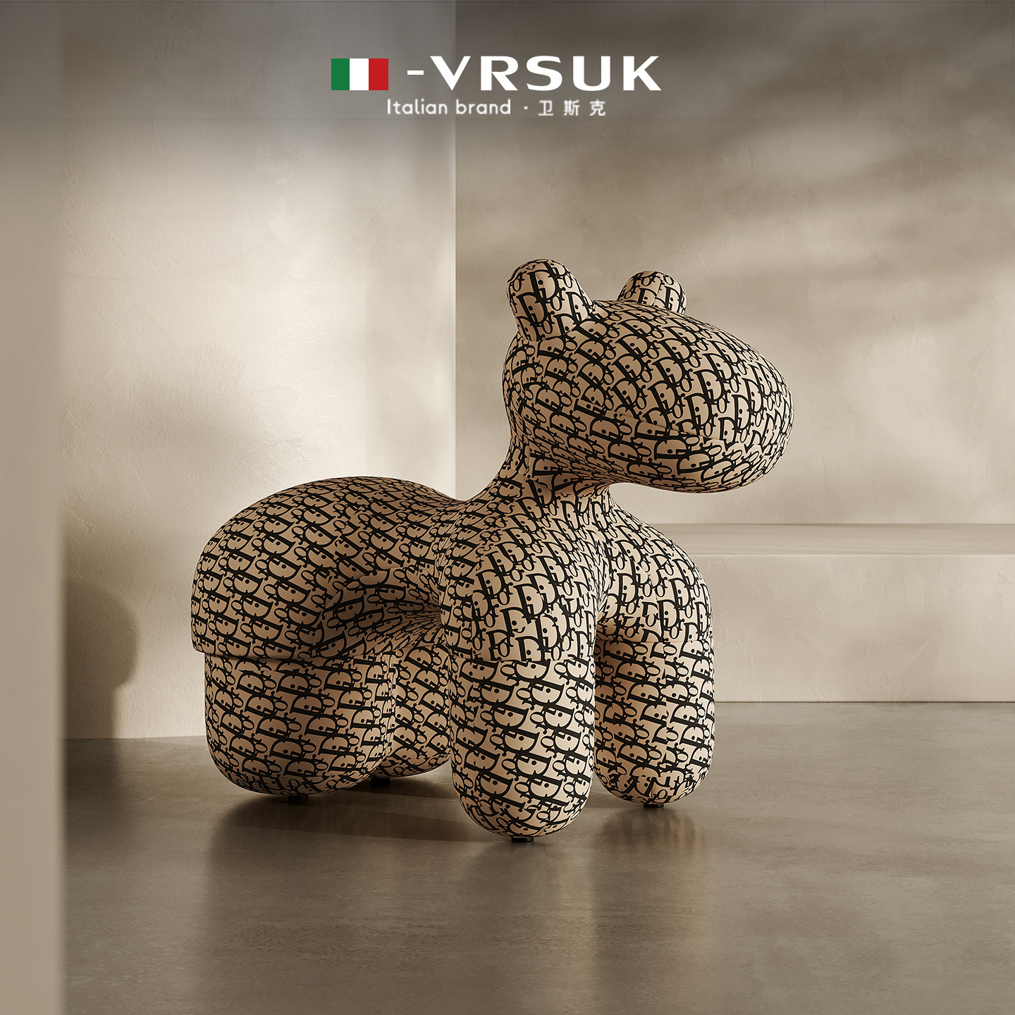 【自营】VRSUK{童趣系列}网红爆款小马椅客厅仿生休闲动物椅现货,住宅家具,沙发椅,淘宝优惠券,粉丝福利购,淘宝优惠卷