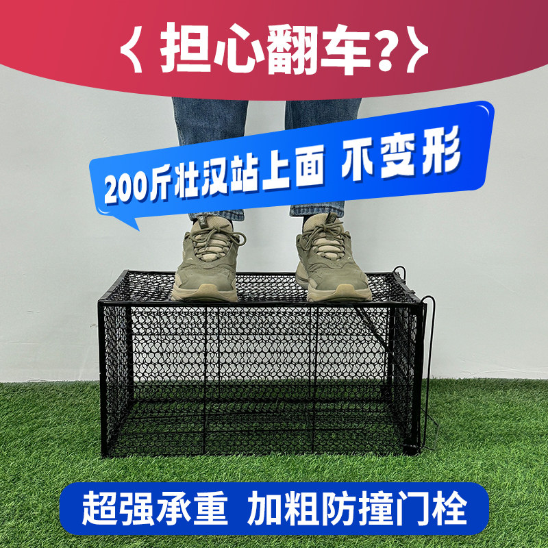 捕猫笼全自动捕猫神器大号逮猫神器抓猫笼子逮捕夹捉野猫笼流浪猫