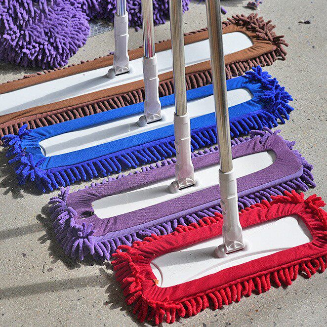 「次日达」夹布式大拖把家用洗车地板吸水拖布雪尼尔拖把布自粘加