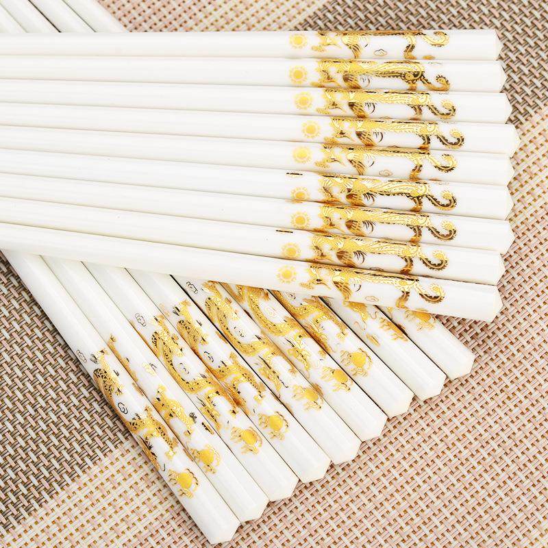 高档陶瓷筷子套装骨瓷环保健康餐具创意礼品 过年公筷碗筷,餐饮具,筷子,淘宝优惠券,粉丝福利购,淘宝优惠卷