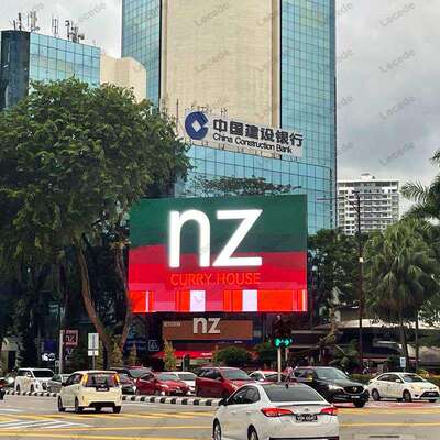 户外LED全彩显示屏立柱式高清防显示屏室外p4.76 p6.35广告大屏幕
