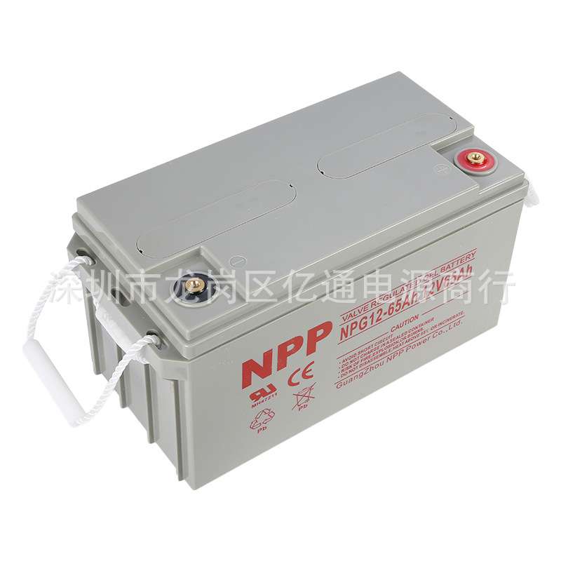 广州耐普蓄电池NPG12-120/12V120Ah太阳能发电 通讯储能NPP