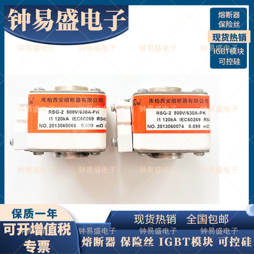 熔断器RSG-2690V/500A-PKRSG-2690V/400A-ZK库柏西安XR保险丝
