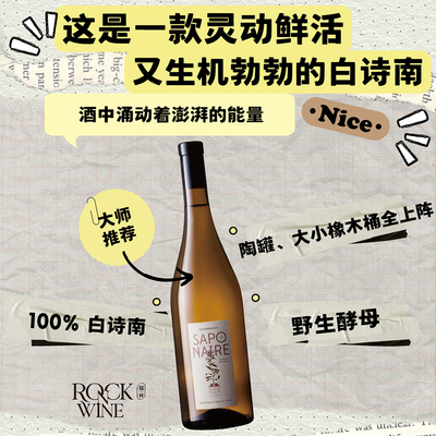 【朱利安大师94分的卢瓦尔河谷白诗南】奥杰罗庄园萨博园干白