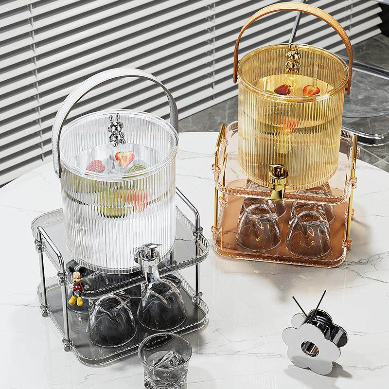 大容量冷水壶带龙头水壶套装家用凉水壶耐高温果汁桶泡茶壶饮料桶,餐饮具,冷水壶,淘宝优惠券,粉丝福利购,淘宝优惠卷