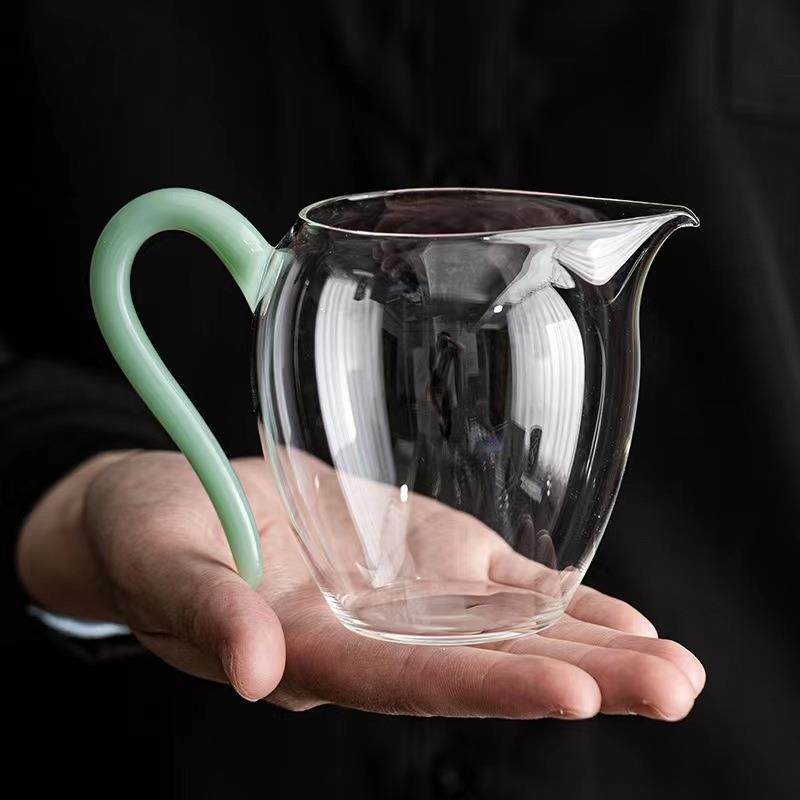 草堂公道杯高硼硅玻璃功夫茶具配件茶海家用单个耐热分茶器功道杯,餐饮具,公道杯,淘宝优惠券,粉丝福利购,淘宝优惠卷