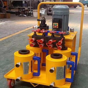 板式换热器夹紧器电动换热器拆卸工具小型液压扳手设备