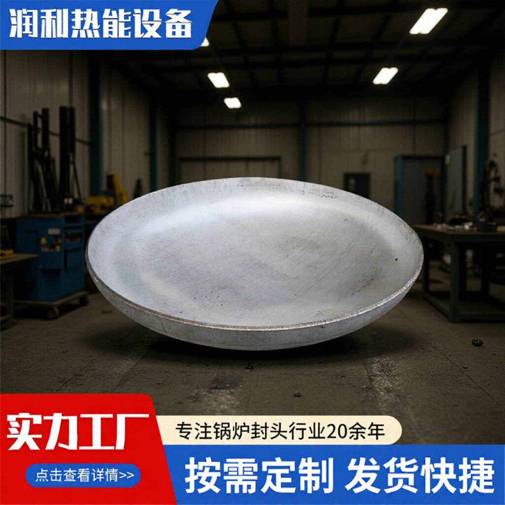 不锈钢管帽不锈钢大口径封头抛光镜面椭圆缩口封头半球形堵头管帽