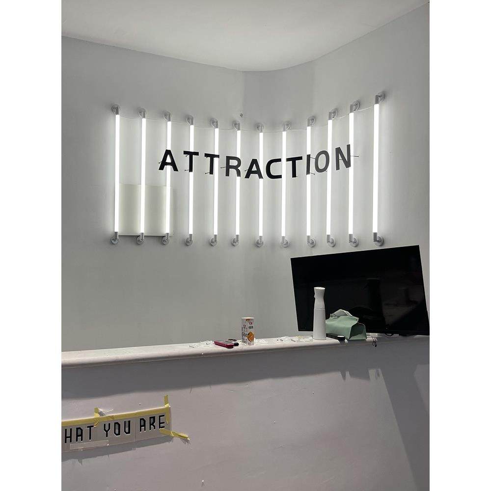 led灯长条壁灯360度发光墙壁装饰t8霓虹光管t5一体化彩色条形灯管,家装灯饰光源,LED灯管,淘宝优惠券,粉丝福利购,淘宝优惠卷