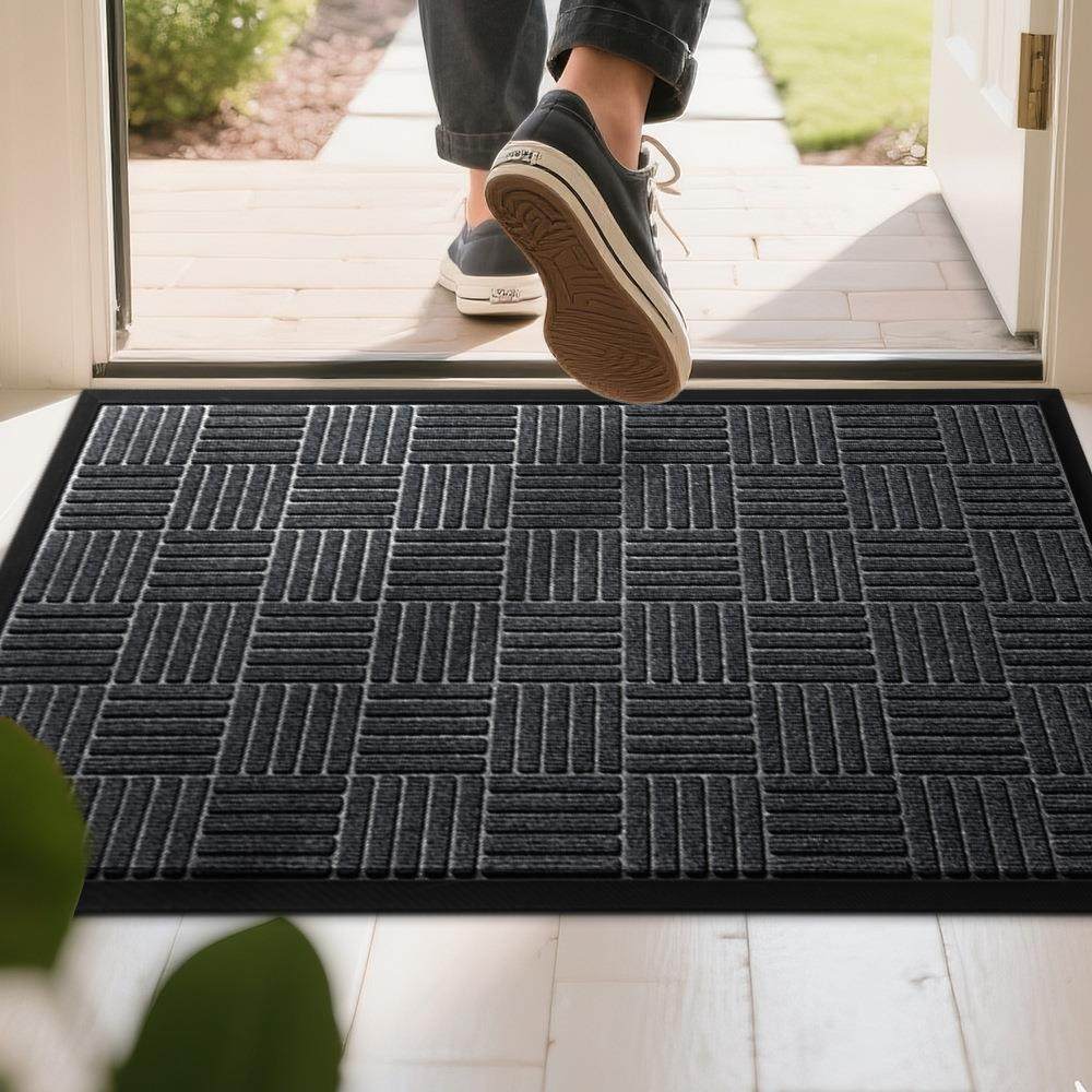 家用入户门橡胶地垫酒店大门耐脏防滑脚垫高级感客厅地毯进门垫子,居家布艺,家用脚垫,淘宝优惠券,粉丝福利购,淘宝优惠卷