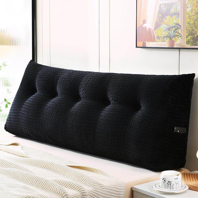 源头厂家简约麦穗床头三角靠垫沙发卧室双人床柔软护腰靠枕靠背垫,居家布艺,抱枕被,淘宝优惠券,粉丝福利购,淘宝优惠卷