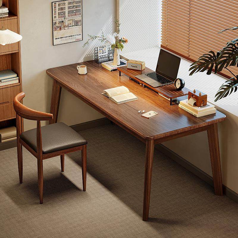 书桌家用办公桌实木腿写字桌简易学生学习桌电脑桌台式桌子工作台,住宅家具,书桌,淘宝优惠券,粉丝福利购,淘宝优惠卷