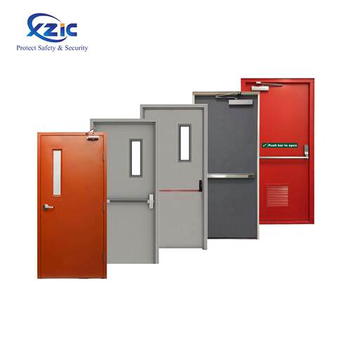 1.5小时国标钢质防火门上海发货可定尺寸直销美标3小时防火门带证