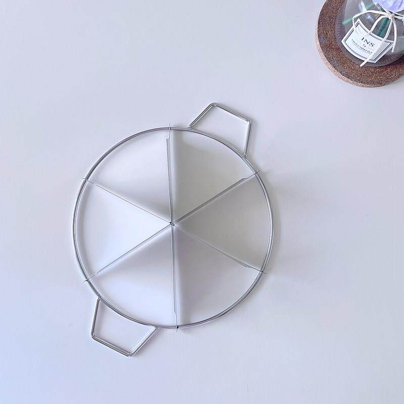 出口 304不锈钢烘焙切片工具 蛋糕6.7.8份均分器分割器切块切件器