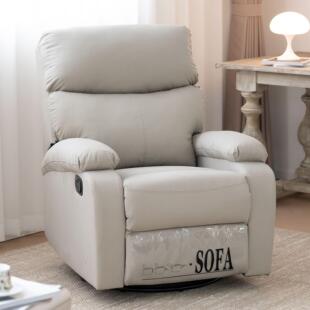 多功能美甲单人沙发懒人沙发客厅家用可旋转可睡可躺摇摇沙发椅