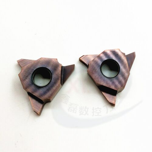 立装切槽合金刀头车床刀具不锈钢刀片TGF/GBA43R卡簧三角浅槽刀粒