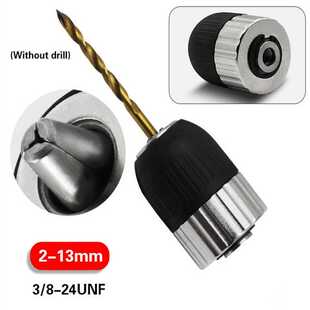 13mm 3/8半金属钻夹头 小孔螺纹手紧钻夹头 三鸥手电钻卡头