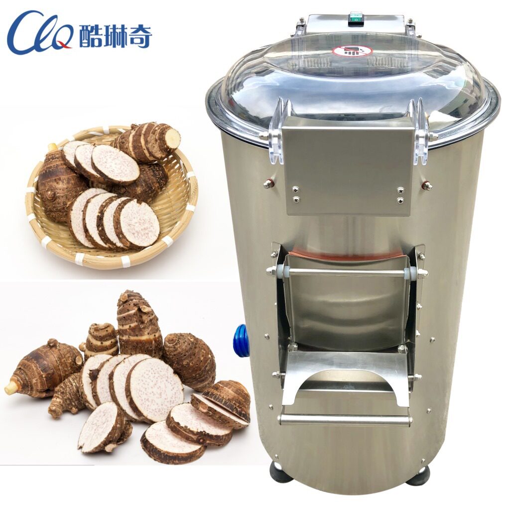 小山芋不锈钢脱皮机土豆去皮机视频红薯地瓜刨皮机紫薯磨皮机