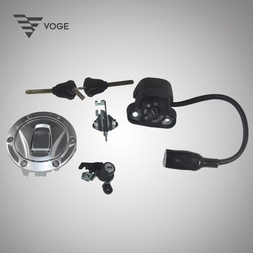 隆鑫VOGE无极机车LX300-6L -6P LX300DS原装油箱电门锁丝尾子套锁