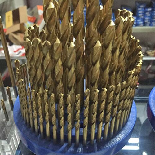 直钻/直柄麻花钻套装 镀钛麻花钻 镀钛钻头套装1-13 100支套装
