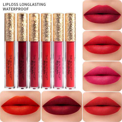 Affordable Long Lasting Lipstick 丝绒哑光雾面唇釉滋润易上色
