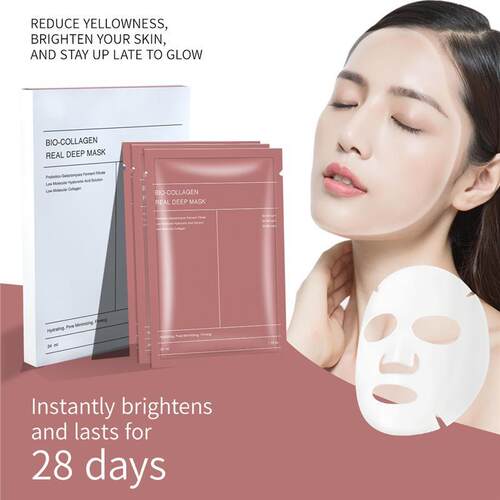 Bio-Collagen Face Mask Deep Moisturizing Overnight Face Skin