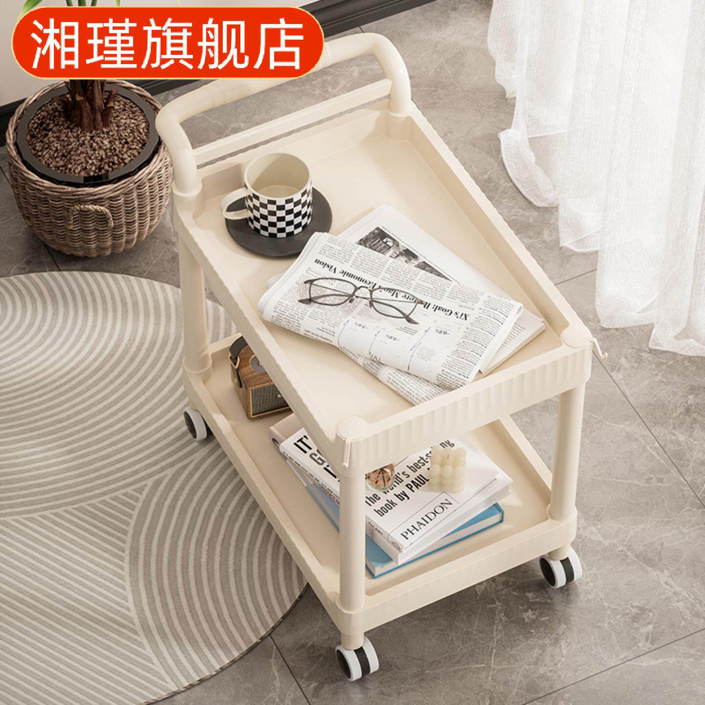 家用多功能储物小推车｜置物架+