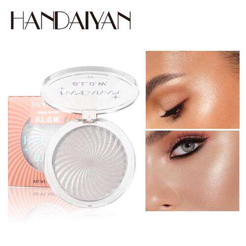 Matte Shimmer Swirl Highlight 六色漩涡一体盘 散粉高光修容