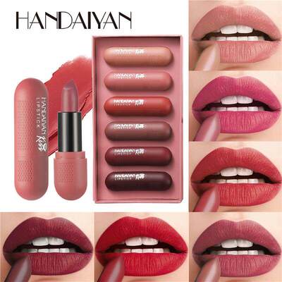 Velvet Matte Lipstick Set 丝绒柔雾哑光口红礼盒持久不掉色