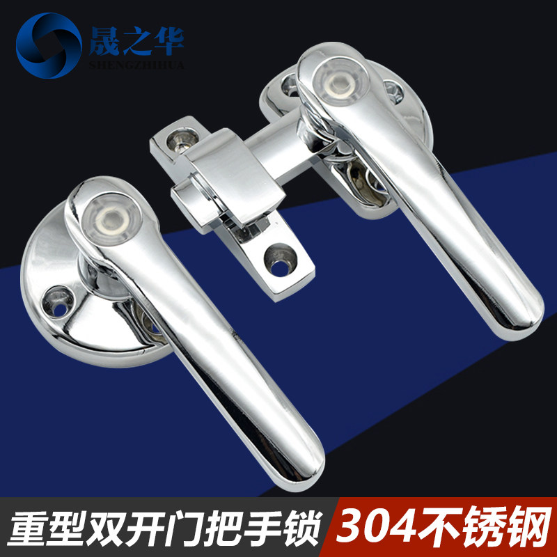 重型门把手锁不锈钢304板手锁密封锁联动内外双开关旋转手柄FA-62