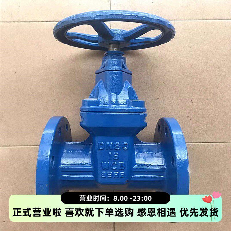 Z45X-16C铸钢暗杆弹性座封法兰闸阀不锈钢弹性座封法兰闸阀DN150