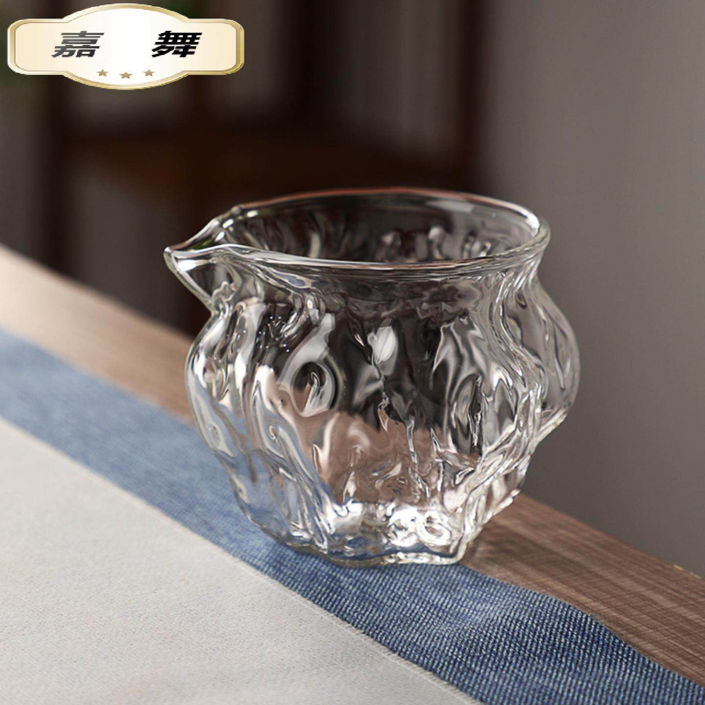 日式核桃玻璃公道杯加厚茶叶分茶紫砂耐热锤纹公杯茶器家用大号,餐饮具,公道杯,淘宝优惠券,粉丝福利购,淘宝优惠卷