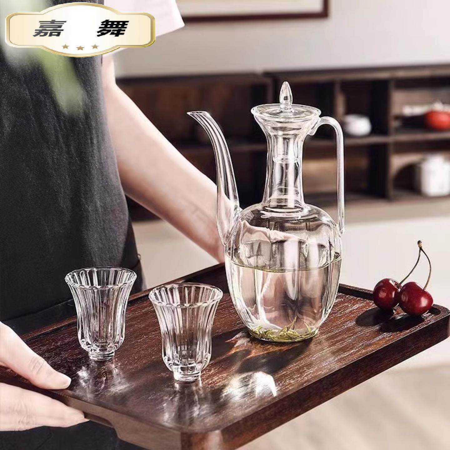 花茶壶玻璃水壶仿宋泡茶执壶宋代烧水茶具耐高温电陶炉专用煮茶器,餐饮具,煮茶炉,淘宝优惠券,粉丝福利购,淘宝优惠卷