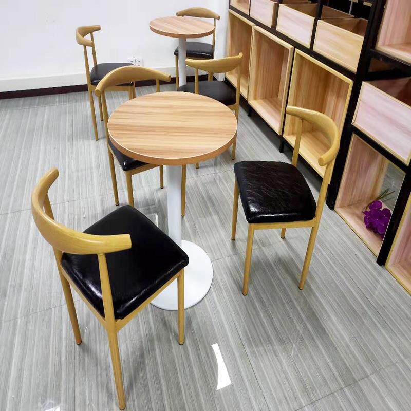 时尚西餐桌重庆办公室洽谈桌椅组合餐咖啡快餐厅套装奶茶