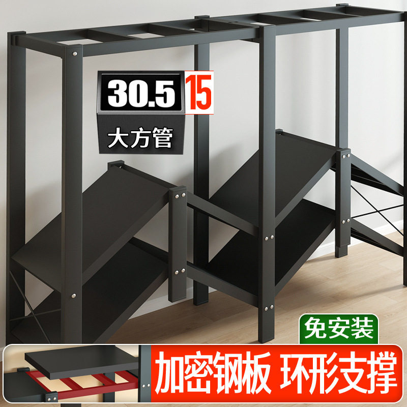 简易衣柜收纳衣橱折叠钢管加固免安装布衣柜 出租房家用 结实耐用