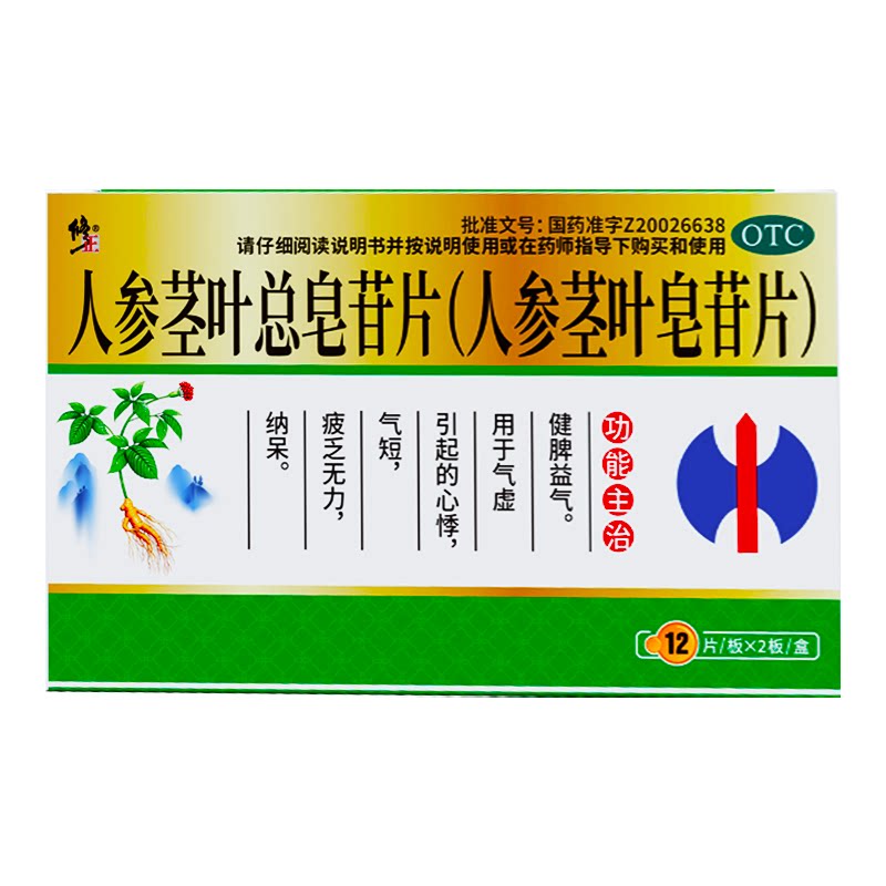 修正 人参茎叶总皂苷片