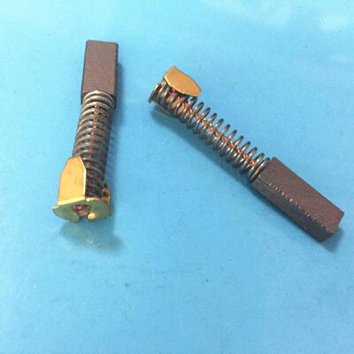 粉碎机电批弹簧碳刷铣床自动走刀电刷4X7X17MM电动螺丝刀搅拌机