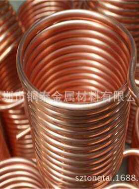 专业T2紫铜管 大口径厚壁红铜管 规格齐全 铜泰供应