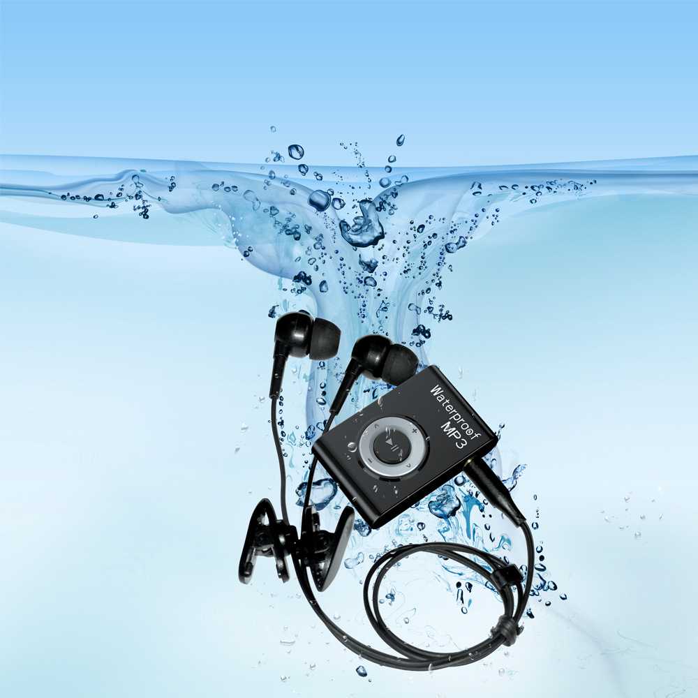无损防水夹子 游泳mp3  无损播放器 mp3防水 水下MP3 防水MP3