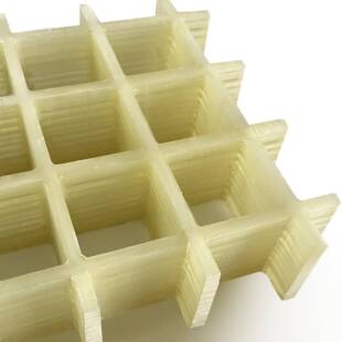 玻璃钢防滑格栅板玻璃钢网格玻璃钢污水池排水格栅板 50*50*50