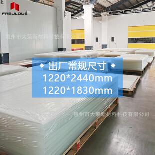 挤压亚克力板透明高光有机玻璃塑料板材 超薄亚加力大板切割加工