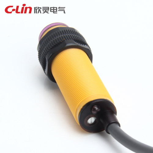 欣灵光电开关E3F-DS30C1 传感器 漫反射 直流三线NPN常开 DC6-36V