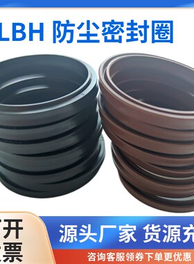 LBH型油缸液压防尘油封 氟橡胶 丁腈 LBH 125 130 136 140 密封圈