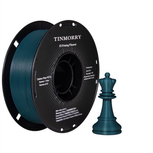 TinmorryPETG CF碳纤维1.75mm5%碳纤高强度高韧性3D打印耗材
