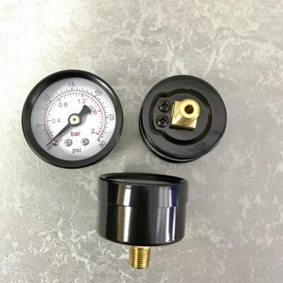 直径42mm 压力 2bar 30psi 轴向压力表 螺纹npt1/8 Z1/8 1/8npt