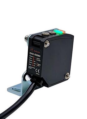 奥特罗反射式光电开关Ek51-D2M4-D50-R6-T20M4红外光传感器