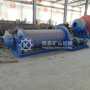 江西恒昌1200x4500溢流型选矿球磨机 大型矿渣球磨机 卧式磨砂机