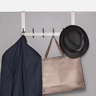 挂30HX-08384不锈钢免钉不门打孔门后钩挂门上挂衣钩门背式衣架进